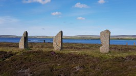 More variety of upright standing stones