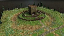 Need a Free Standing Large Wooden Gate that opens./closes